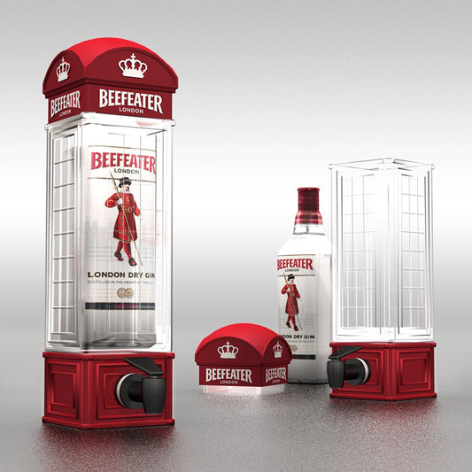 Telephone Booth Drinks Beer Machine Bar Supplies