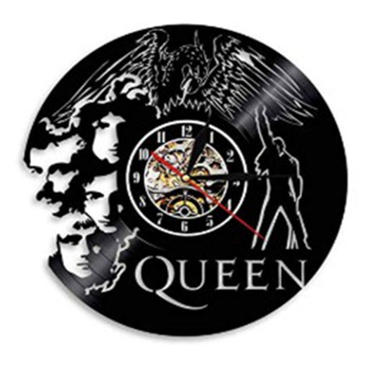 Queen Vinyl Variety Clock