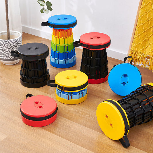 Butt Buddy Retractable Rainbow Stool